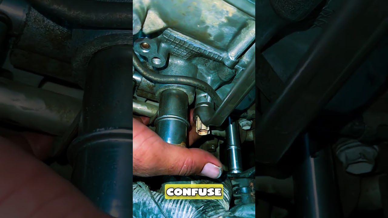 COOLANT TEMPERATURE SENSOR #automobile #mechaniclife #repair #mechanic #diy