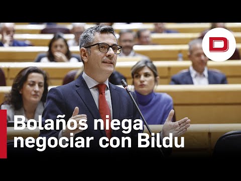 Bolaños negó negociaciones con Bildu horas antes de que el PSOE pactase la Alcaldía de Pamplona