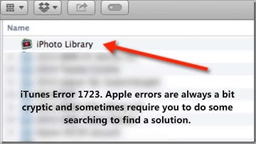 How to Fix iTunes Error 1723 When Syncing iPhone or iPad By Daily Bubbles