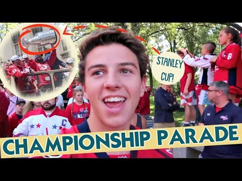 IT'S THE CHAMPIONSHIP PARADE IN WASHINGTON DC!