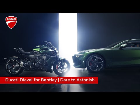 Ducati Diavel for Bentley | Dare to Astonish