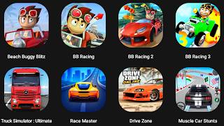 Beach Buggy Racing 3,BB Racing 2,Race Master 3D,Truck Simulator,Drive Zone,Muscle Car Stunts 2020 screenshot 4