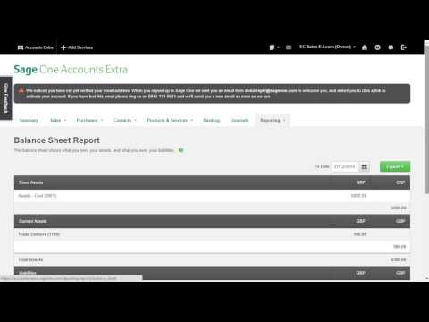 Financial year end in Sage One Accounts Extra