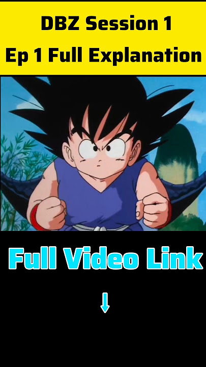 Dragon Ball Episode 1 Explained in Hindi | Goku की शुरुआत | Secret of the Dragon Balls #shorts #dbz
