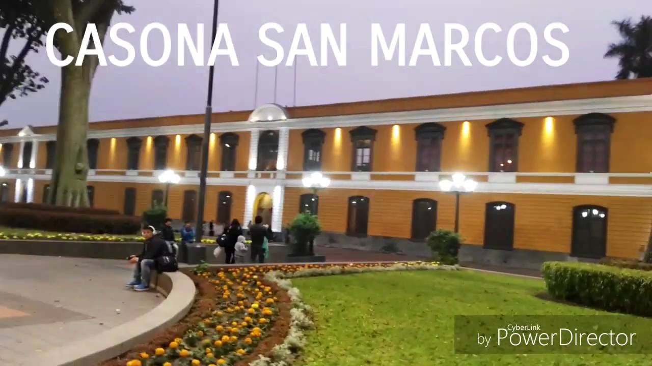 EL PARQUE UNIVERSITARIO 2016 LIMA PERU