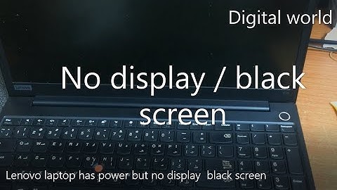 Laptop power on but No display / black screen | BIOS reset Any Laptop Easy Method