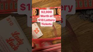 $2,000 worth of $10 Lottery Tickets #LotteryTicket #Lottery #Scratchoffs #WestVirginia #Vegas #Money