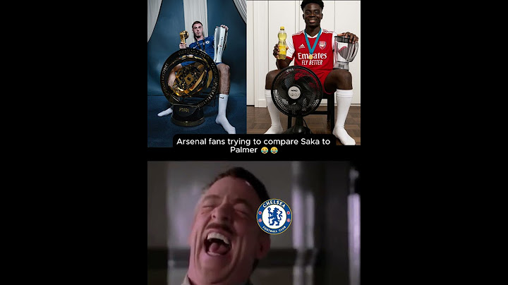 Arsenal fans trying to compare Saka to Palmer #chelsea 😂😂😂