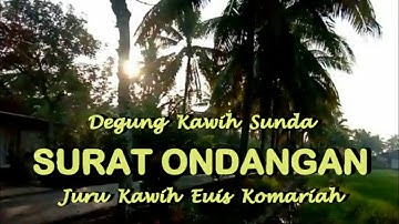 Degung Sunda Pernikahan || Surat Ondangan Juru Kawih Euis Komariah || Gamelan Degung Penyejuk Hati