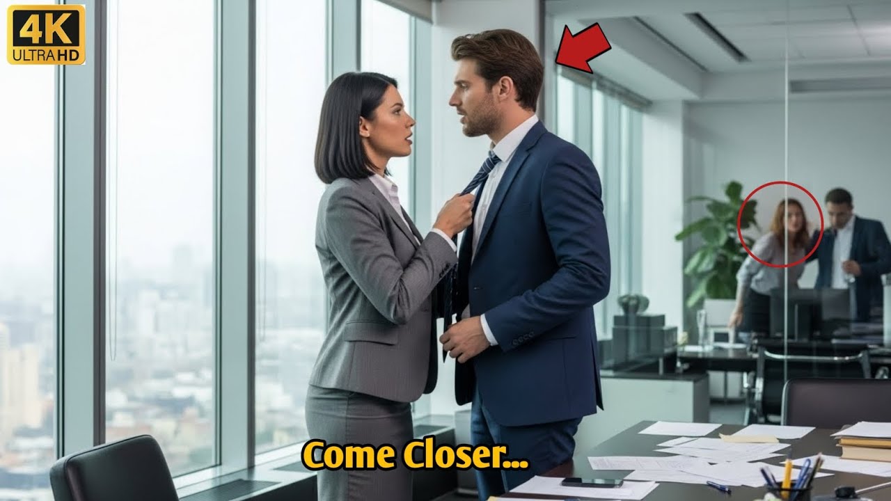 Single Dad Couldn't Stand His Heartless Boss... Until She Kissed Him Mid-Argument