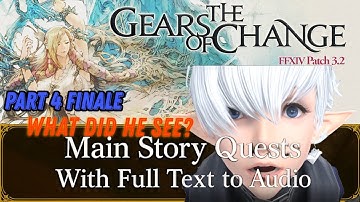 FFXIV HW 3.2 Full MSQ Text to Speech #4 What Did He See?
