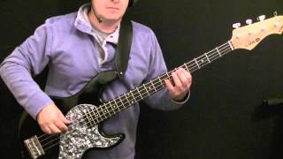 Video thumbnail of "Learn How To Play Bass Guitar - Cocaine - Carl Radle"