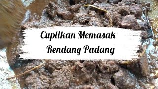 Cara Etek Memasak Rendang Padang