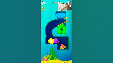 save the fish game pull the pin / New level 101 #androidgame @woowplay6494