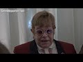 Elton John Interview on Oscars Night at EJF Gala