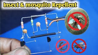 homemade mosquito repellent circuit ||insect repellent || mosquito sound