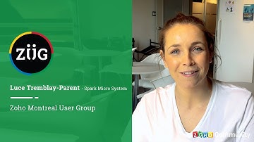 Montreal Zoho User Group - Luce Tremblay-Parent on Zoho User Group meetups