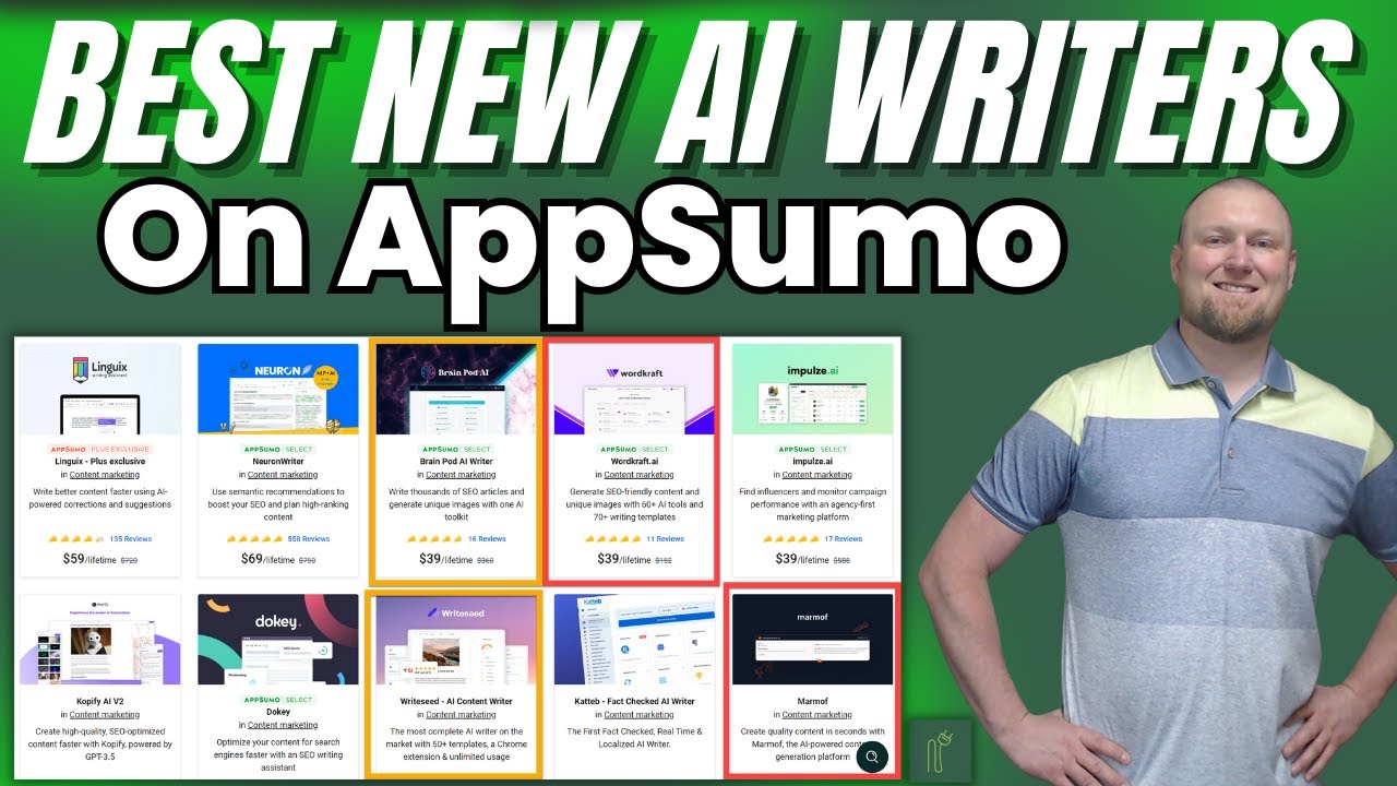 Best New AI Writers On Appsumo for May 2023 - YouTube