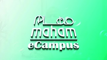 MAHAM eCampus | Teachers, Students & Parents in one classroom