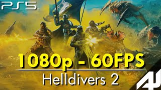 🎮 Helldivers 2 en PS5 [FPS, Resolucion, Modos Graficos]