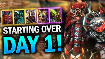 DAY 1 OF MY NEW F2P RAID ACCOUNT! - KEY BEGINNER TIPS for the BEST START