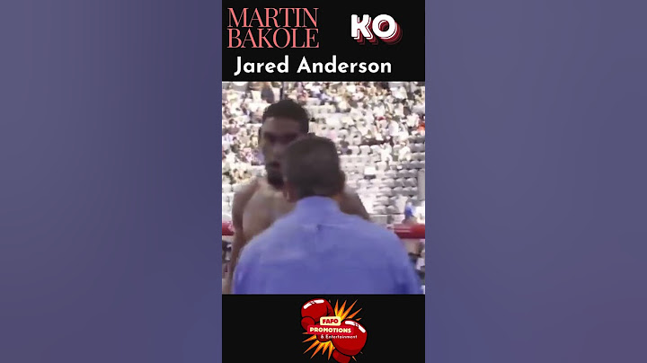 Martin Bakole’s Stunning Knockout of Jared Anderson in Round 5!