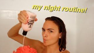 My Casual Spring Break Night Routine | Summer Mckeen