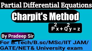 Charpit's Method Partial Differential Equation || Charpit's Method || Charpit Method Net Worth