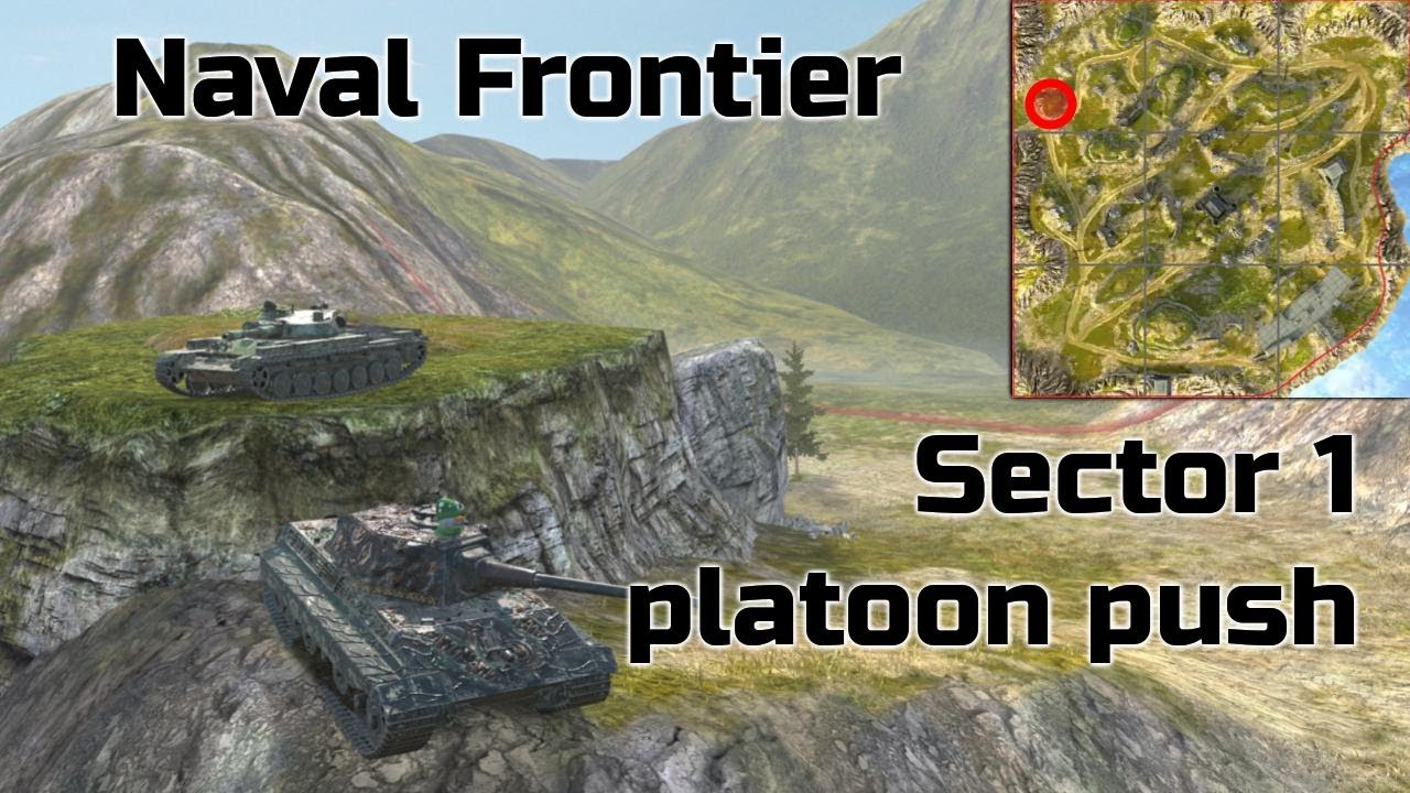 WoTB Climbing - Naval Frontier Sector 1 platoon push