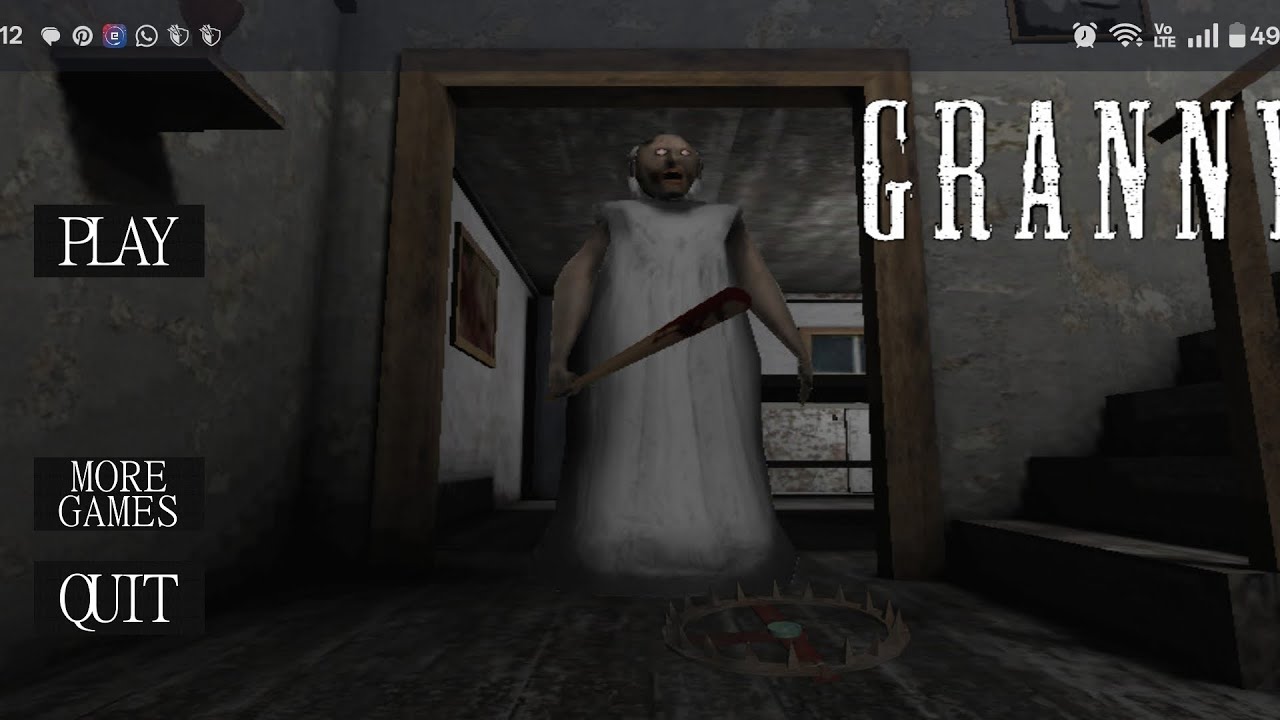 After a long time Playing granny// comeback ❌ go back only ☑️//