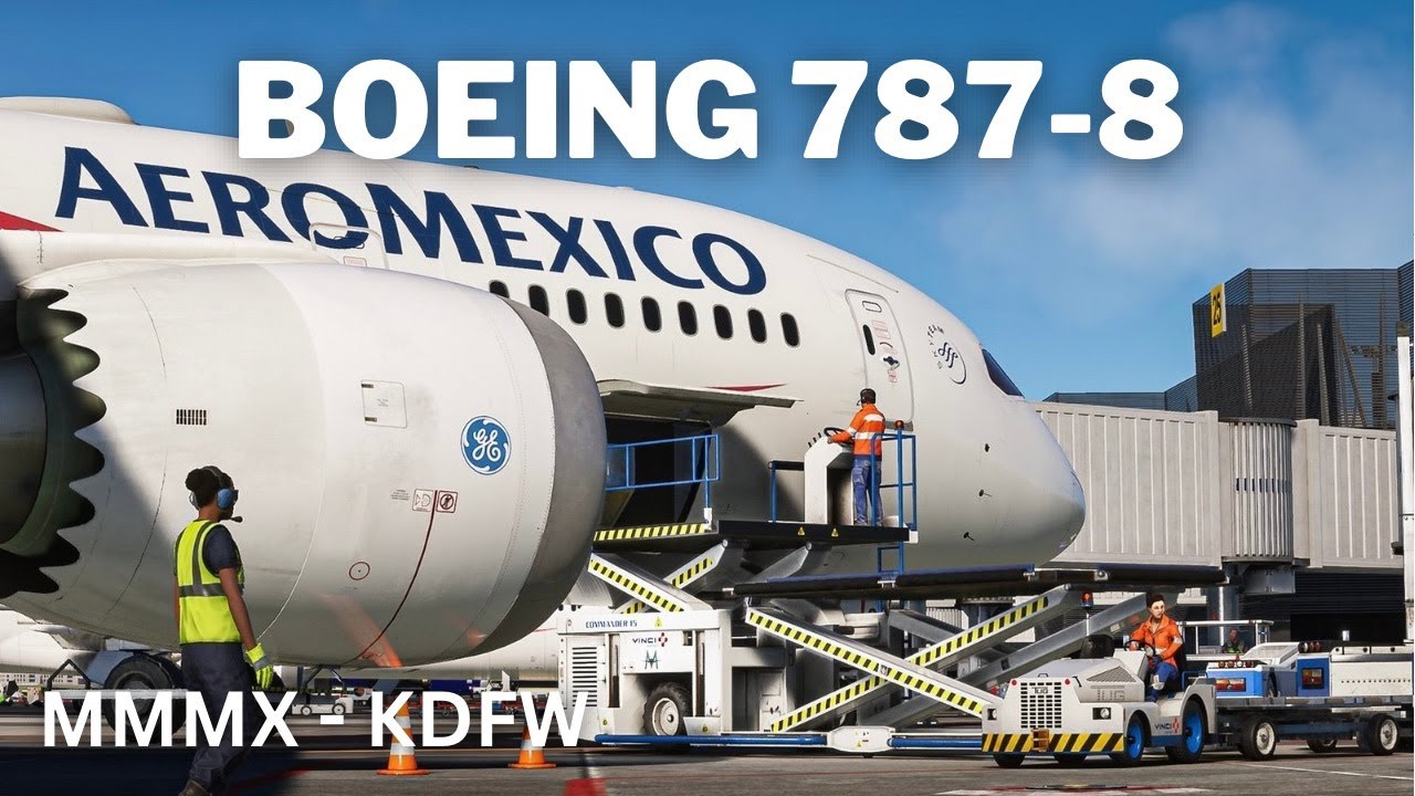 Bravo Airspace B787-8 | Mexico City - Dallas | MMMX- KDFW