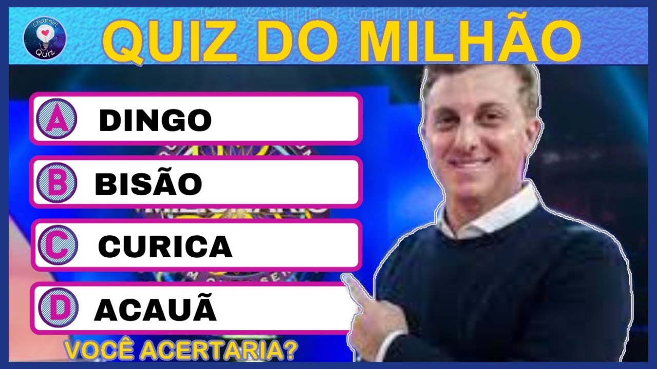 Quem quer ser um milionário: você acertaria as perguntas do milhão?