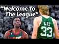 The best larry bird welcome to the league story ever told