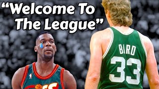 The Best Larry Bird "WELCOME TO THE LEAGUE" Story Ever Told