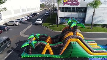 Bouncing Angels: 47ft Jungle Run Obstacle Course