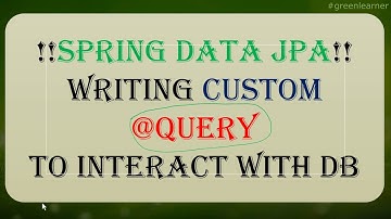 Microservices with Spring Boot #11.2 || @Query annotation || Spring data JPA || CRUD-JPA Repository