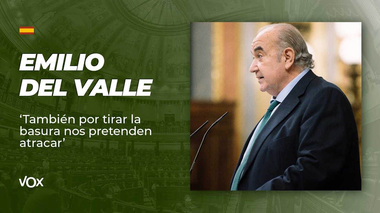 IMPUESTO RESIDUOS | Del Valle: ‘También por tirar la basura nos pretenden atracar’