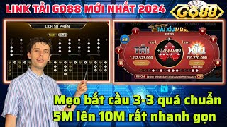 Go88 (2024) | Cách Bắt Cầu 3-3 Tài Xỉu Online Go88 Cực Chuẩn - Top Game Tài Xỉu Online (2024)