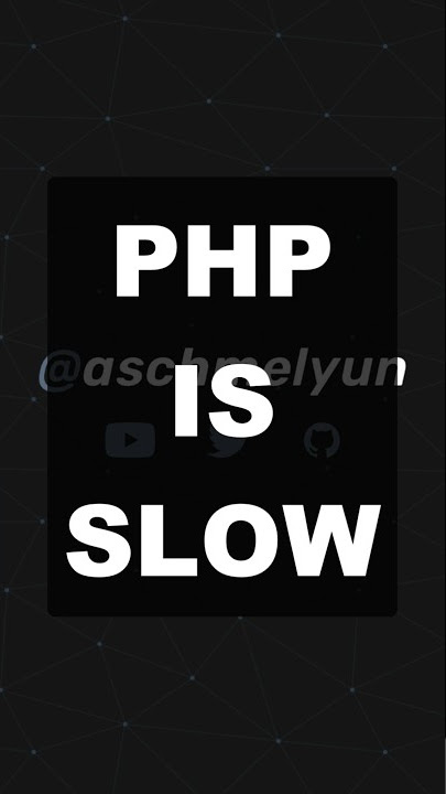 Is PHP really that slow?