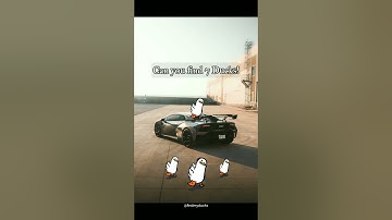 Can you Find 7 ducks🦆👀! in one try#funshorts #find #brainchallenge