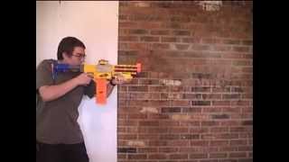 NERF Gun Muzzle Flash Demo