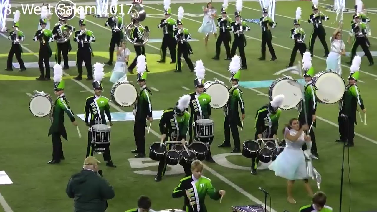 Top 20 BEST/COOLEST Drill Moments in NWAPA Marching Band YouTube