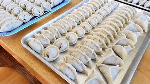 Các Kiểu Gói Há Cảo Đẹp | Dumplings Package