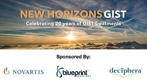 Long-term GIST Survivor tells his story- New Horizons GIST Day 1 Session 2