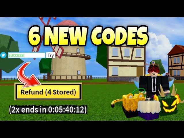 NEW CODES* [2X Stats + RAIDS] ONE FRUIT ROBLOX