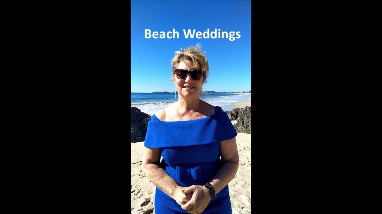 Are you the Beach Wedding Celebrant?