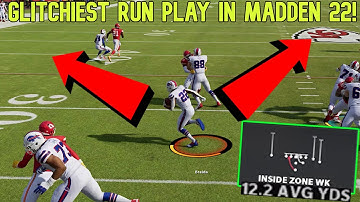 ⚠️RARE GLITCH PLAY⚠️ I Average 12+ Yards With This OVERPOWERED RUN PLAY! Madden NFL 22 Offense Tips