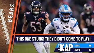 Rekap Chicago Bears 19-16 Loss To Detroit Lions. This One Stung Cause They Didnt Come To Play