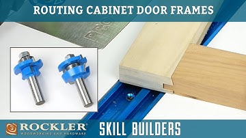 How to Make Cabinet Doors with Rail and Stile Router Bits | Skill Builder