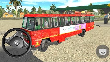 Indian Sleeper Bus Simulator | 3D Bus Game - Bus Wala Game Bus Game Android Gameplay 
